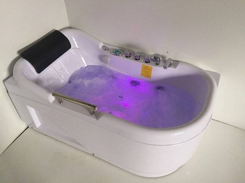 WANNA SPA Z HYDROMASAŻEM JACUZZI AQUAPEUTIC AQ-1683, 1-osobowa 140x80x66cm lewa