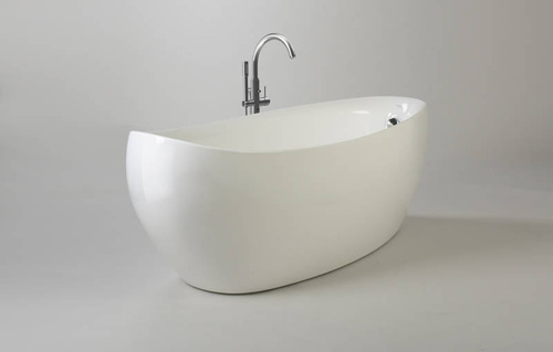 WANNA WOLNOSTOJĄCA RAVON AMBIENTE KOMPOZYT QUALTEC, BIAŁY POŁYSK