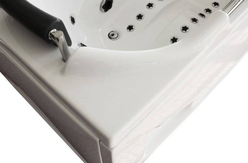 WANNA SPA Z HYDROMASAŻEM JACUZZI AQUAPEUTIC 1050, 1-osobowa 174x88x70 cm, lewa