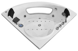 WANNA SPA Z HYDROMASAŻEM AQUAPEUTIC AQ-1001, 2-osobowa 140x140x65 cm