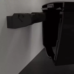 Toaleta myjąca bezrantowa, misa ustępowa lejowa Viclean I 100