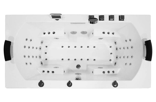 WANNA SPA Z HYDROMASAŻEM JACUZZI AQUAPEUTIC 0011A, 2-osobowa 180x90x70 cm 