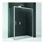 Drzwi Novellini Kali przesuwne z jedną częścią stałą Kali 2P114-1B, zakres regulacji 114-120 cm