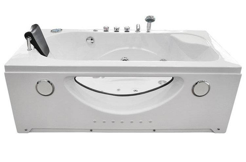 WANNA SPA Z HYDROMASAŻEM JACUZZI AQUAPEUTIC AQ-1633, 1-osobowa 168x86x60cm lewa