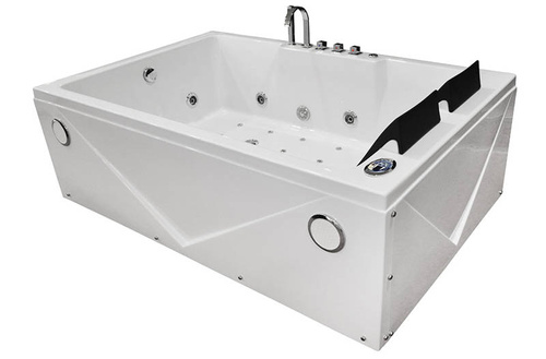 WANNA SPA Z HYDROMASAŻEM JACUZZI AQUAPEUTIC AQ-1642 PLUS 2-osobowa 186x121x65 cm PRAWA