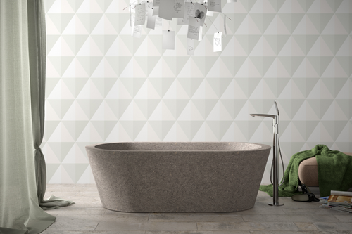 Bateria wannowa wolnostojąca DESSO, chrom