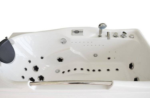 WANNA SPA Z HYDROMASAŻEM JACUZZI AQUAPEUTIC 1050, 1-osobowa 174x88x70 cm, lewa