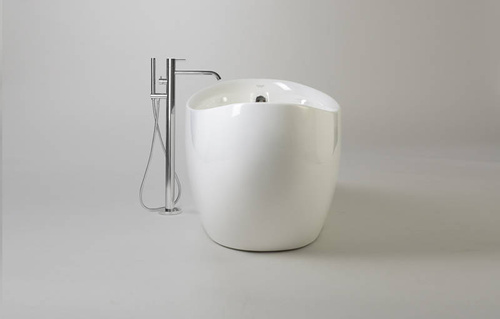 WANNA WOLNOSTOJĄCA RAVON AMBIENTE KOMPOZYT QUALTEC, BIAŁY POŁYSK