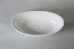 Umywalka Ravon Tulipano 62x33,5x17 cm, kolor z palety RAL/NCS