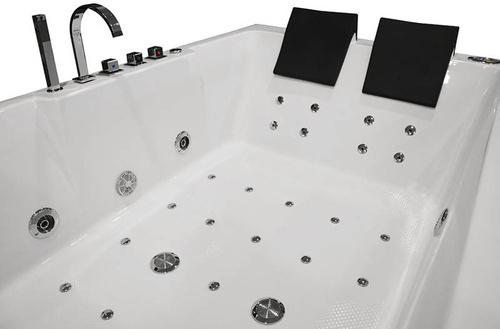 WANNA SPA Z HYDROMASAŻEM JACUZZI AQUAPEUTIC AQ-1642 PLUS 2-osobowa 186x121x65 cm PRAWA
