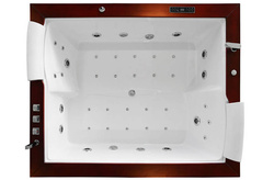 WANNA SPA Z HYDROMASAŻEM AQUAPEUTIC AQ-1666, Turbo 2-osobowa, 150x180x67 cm, bez obudowy