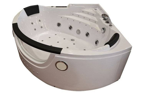 WANNA SPA Z HYDROMASAŻEM JACUZZI AQUAPEUTIC AQ-1678, 2-osobowa 150x150x62 cm