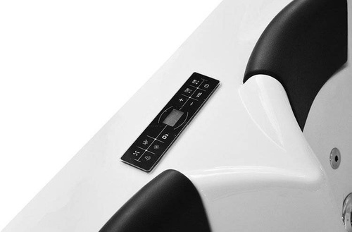 WANNA SPA Z HYDROMASAŻEM JACUZZI AQUAPEUTIC AQ-1665 PRESTIGE, 2-osobowa, 180x120x63 cm, lewa