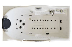 WANNA SPA Z HYDROMASAŻEM JACUZZI AQUAPEUTIC 1050, 1-osobowa 174x88x70 cm, lewa