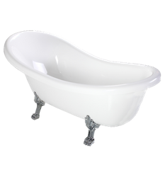 Wanna wolnostojąca Omnires Atena 157x76,5x74 cm, bez przelewu