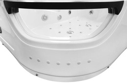 WANNA SPA Z HYDROMASAŻEM JACUZZI AQUAPEUTIC AQ-1665 PLUS, 2-osobowa, 180x120x63 cm, prawa