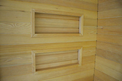 Kabino-sauna sucho-parowa z funkcją hydromasażu AQ-751, 180x110x223cm, biała, prawa