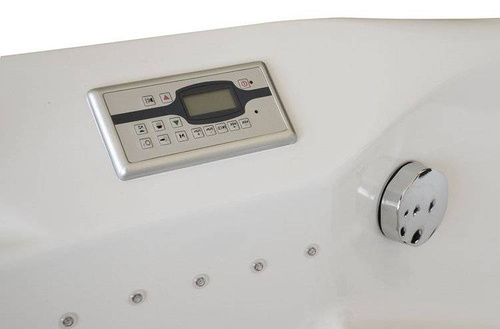 WANNA SPA Z HYDROMASAŻEM JACUZZI AQUAPEUTIC 1050, 1-osobowa 174x88x70 cm, prawa
