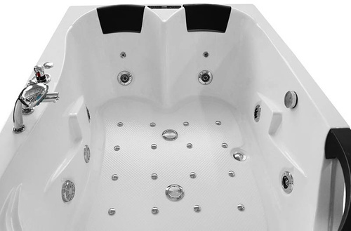 WANNA SPA Z HYDROMASAŻEM JACUZZI AQUAPEUTIC AQ-1665 TOP, 2-osobowa, 180x120x63 cm, prawa