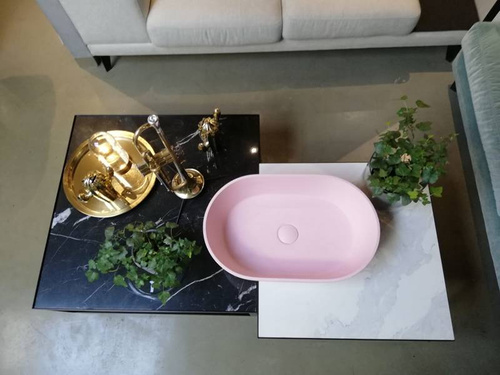 Umywalka nablatowa Ravon Space 54x33,5x13,5 cm, kolor mat lub połysk paleta RAL lub NCS