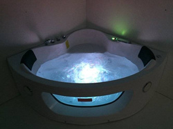 WANNA SPA Z HYDROMASAŻEM AQUAPEUTIC AQ-1001, 2-osobowa 140x140x65 cm