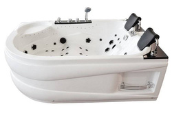 WANNA SPA Z HYDROMASAŻEM JACUZZI AQUAPEUTIC 162, 180x122x59 cm, prawa