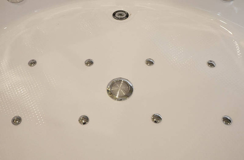 WANNA SPA Z HYDROMASAŻEM JACUZZI AQUAPEUTIC AQ-1638 TOP, 2-osobowa 150x150x55,5 cm