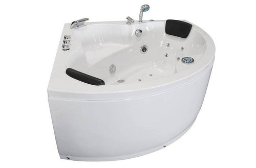 WANNA Z HYDROMASAŻEM NAROŻNA JACUZZI AQUAPEUTIC AQ-636, 2-osobowa 135x135x60 cm