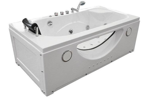 WANNA SPA Z HYDROMASAŻEM JACUZZI AQUAPEUTIC AQ-1633, 1-osobowa 168x86x60cm lewa