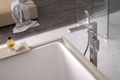 Bateria wannowa wolnostojąca Sette, chrom