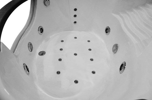 WANNA SPA Z HYDROMASAŻEM JACUZZI AQUAPEUTIC AQ-103, 2-osobowa 140x140x67cm