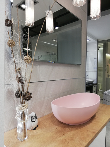 Umywalka Ravon Tulipano 62x33,5x17 cm, kolor z palety RAL/NCS