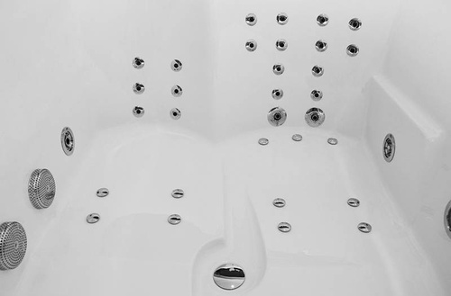 WANNA SPA Z HYDROMASAŻEM JACUZZI AQUAPEUTIC 52A, 2-osobowa 180x120x70cm 