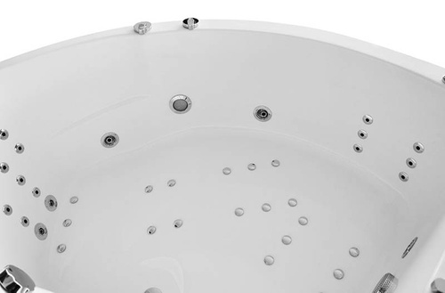 WANNA SPA Z HYDROMASAŻEM JACUZZI AQUAPEUTIC AQ-0031A, 2-osobowa 140x140x70 cm
