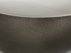 Umywalka Ravon Space nablatowa 54x33,5x13,5 cm, Bikolor Purometal