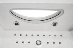 WANNA SPA Z HYDROMASAŻEM JACUZZI AQUAPEUTIC AQ-107 PLUS, 1-osobowa 180x91x60 cm prawa