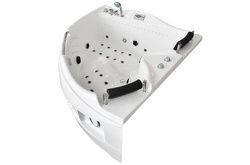 WANNA SPA Z HYDROMASAŻEM JACUZZI AQUAPEUTIC 186, narożna 2-osobowa, 152 x 152 x 71 cm