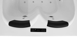 WANNA SPA Z HYDROMASAŻEM JACUZZI AQUAPEUTIC AQ-1665 TOP, 2-osobowa, 180x120x63 cm, prawa