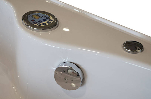 WANNA SPA Z HYDROMASAŻEM JACUZZI AQUAPEUTIC AQ-1638, 2-osobowa 150x150x55,5 cm