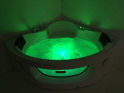 WANNA SPA Z HYDROMASAŻEM AQUAPEUTIC AQ-1001, 2-osobowa 140x140x65 cm