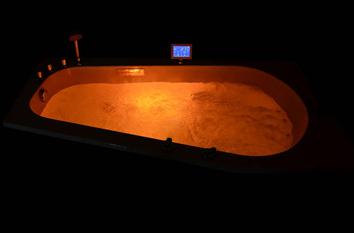 WANNA SPA Z HYDROMASAŻEM ASYMETRYCZNA AQUAPEUTIC AQ-07A, 1-osobowa 170x100x70 cm