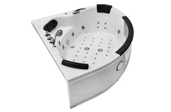 Wanna z hydromasażem narożna SPA AQ-1004 Turbo  2-osobowa, 152x152x56 cm