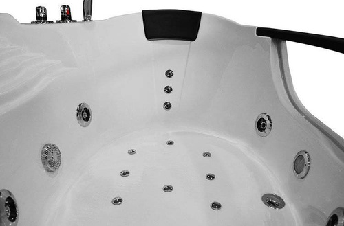 WANNA SPA Z HYDROMASAŻEM JACUZZI AQUAPEUTIC AQ-103, 2-osobowa 140x140x67cm