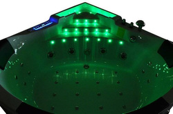 WANNA SPA Z HYDROMASAŻEM JACUZZI AQUAPEUTIC AQ-1678, 2-osobowa 150x150x62 cm