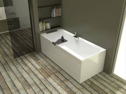 Wanna do zabudowy Novellini Divina 180x100, biały połysk