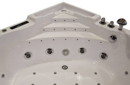 WANNA SPA Z HYDROMASAŻEM JACUZZI AQUAPEUTIC AQ-1678, 2-osobowa 150x150x62 cm