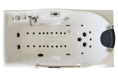 WANNA SPA Z HYDROMASAŻEM JACUZZI AQUAPEUTIC 1050, 1-osobowa 174x88x70 cm, prawa