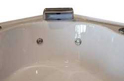 WANNA SPA Z HYDROMASAŻEM JACUZZI AQUAPEUTIC AQ-1638 TOP, 2-osobowa 150x150x55,5 cm