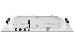 WANNA SPA Z HYDROMASAŻEM JACUZZI AQUAPEUTIC 0011A, 2-osobowa 180x90x70 cm 