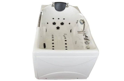 WANNA SPA Z HYDROMASAŻEM JACUZZI AQUAPEUTIC 1050, 1-osobowa 174x88x70 cm, lewa